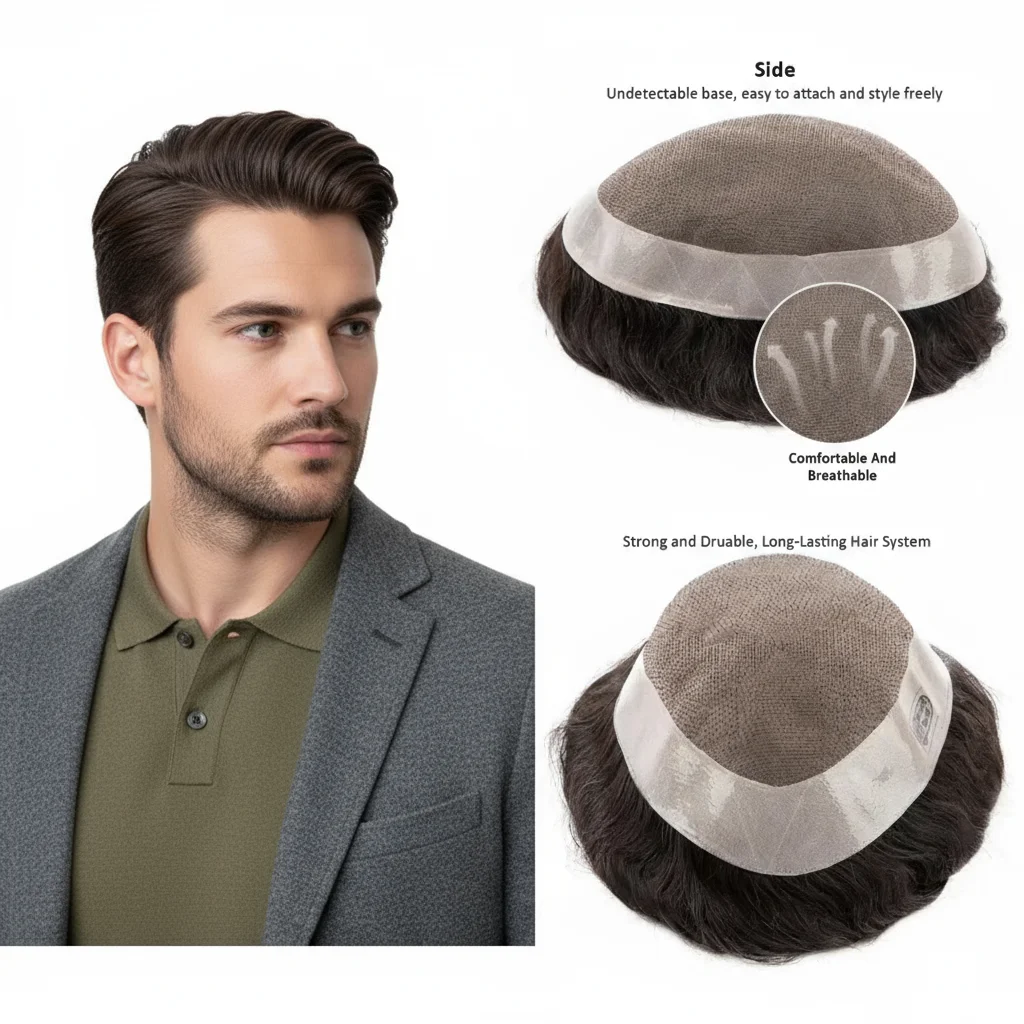 Clearance Men Toupe… - image