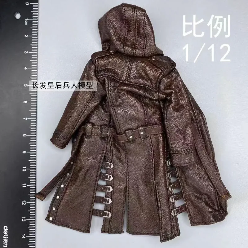 

SoldierStory SSG-002 PUBG 1/12 PU Leather Coat Model for 6'' Male Figure