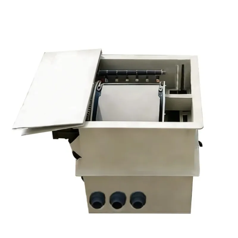 Automatic PP cartridge screen filter for aquariums and aquatic temporary farming