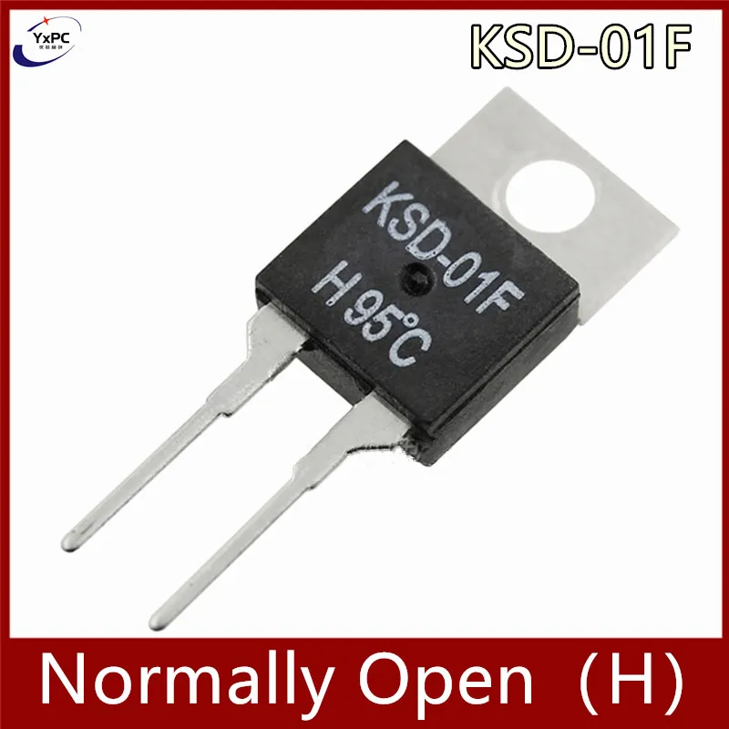 

KSD-01F Normally Open Temperature Switch Thermostat Thermal Protector 0C~150C 5C 15C 25C 45C 65C 75C 100C 130C Degree