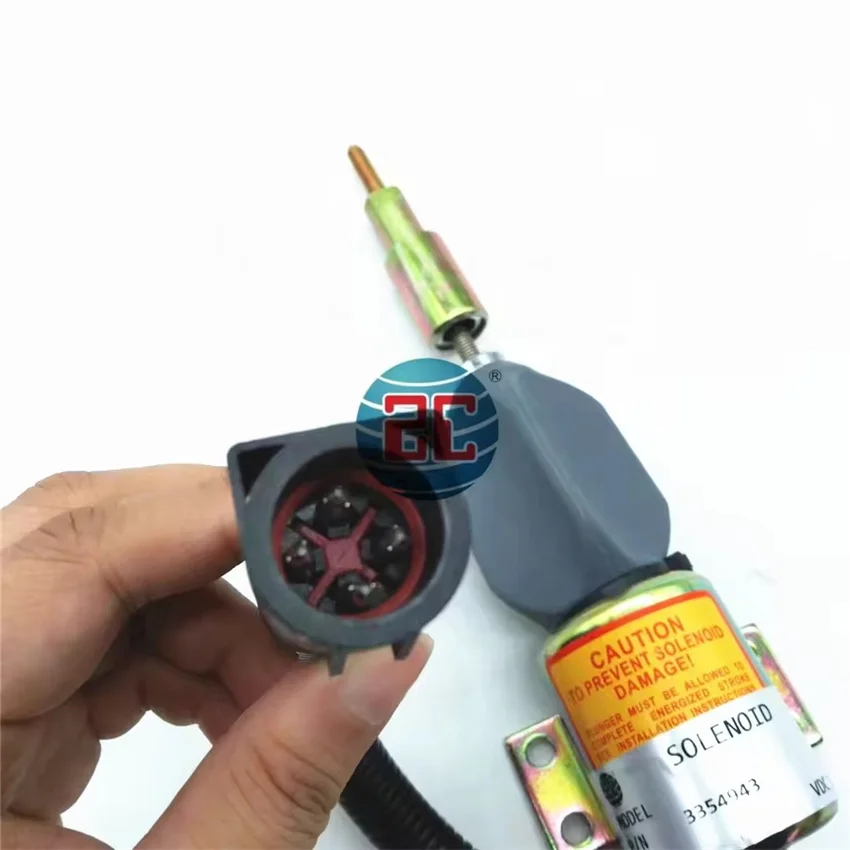 

12В топливный стопорный электромагнитный клапан 3354943 для двигателя Cummins 6CT