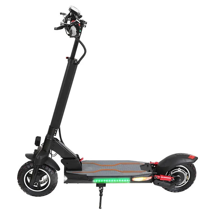 36V48V350W10 inch folding aluminum alloy double shock absorption intelligent electric scooter