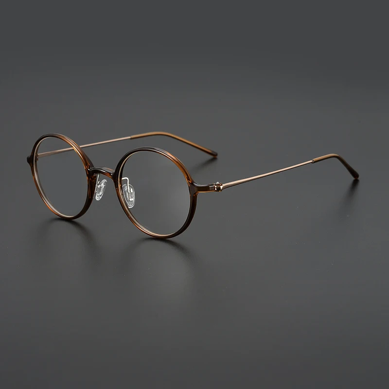 ultra-light-round-frame-glasses-men-women-fashionable-anti-blue-light-gradient-color-small-face-myopia-eyeglass-frame