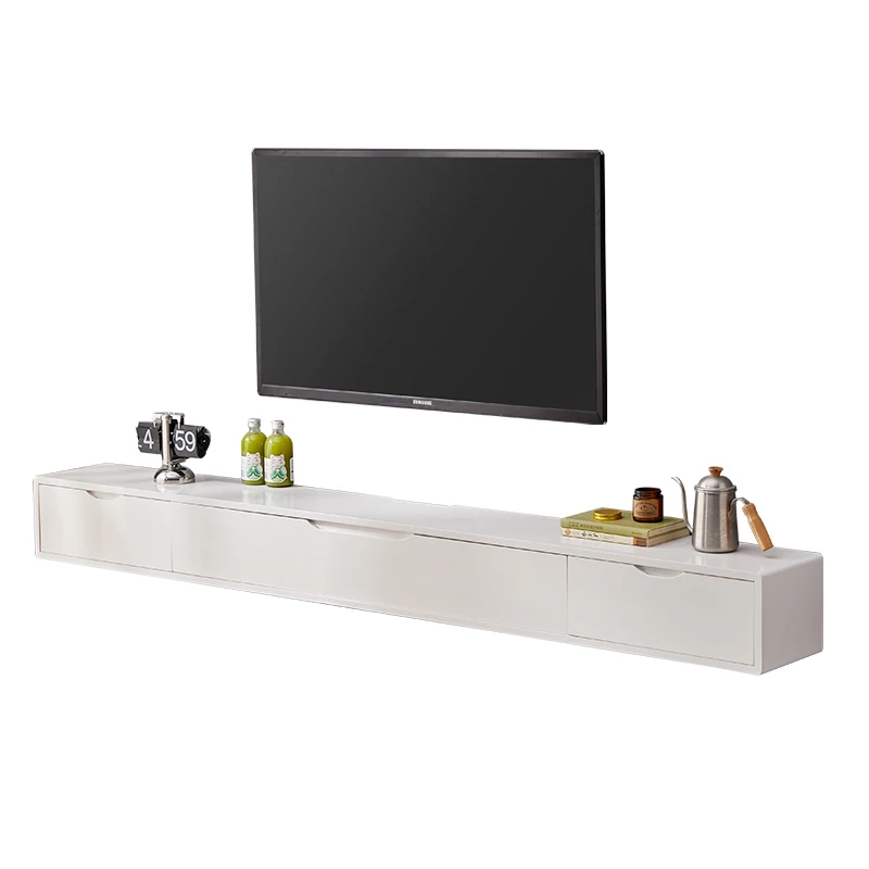 Wall Mobile Universal Tv Stand Standing White Small Shelve Filing Wood Tv Table Modern Cabinets Mobile Tv Soggiorno Furniture