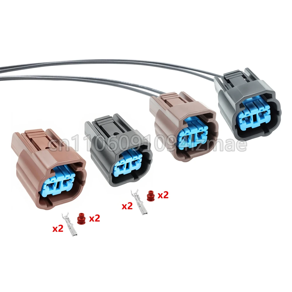 2 Pin Car Wiring Terminal Sockets Auto Crankshaft Position Sensor Electric Cable Connector 6189-0552 6189-0593