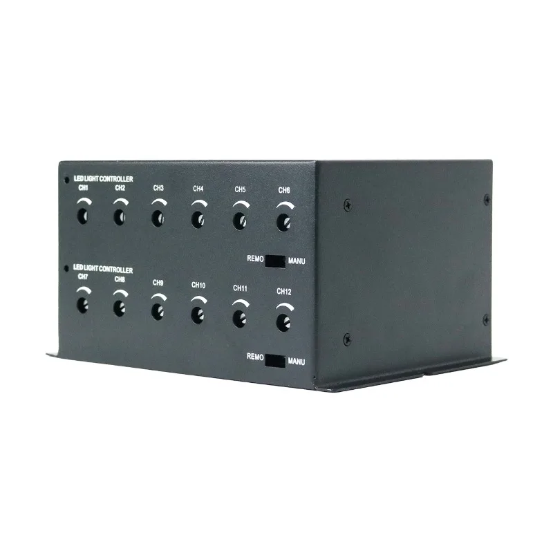 HM-AP40012C-24V 12-Channel Analog Dimmer Switch Controller with Diode Light Regulation