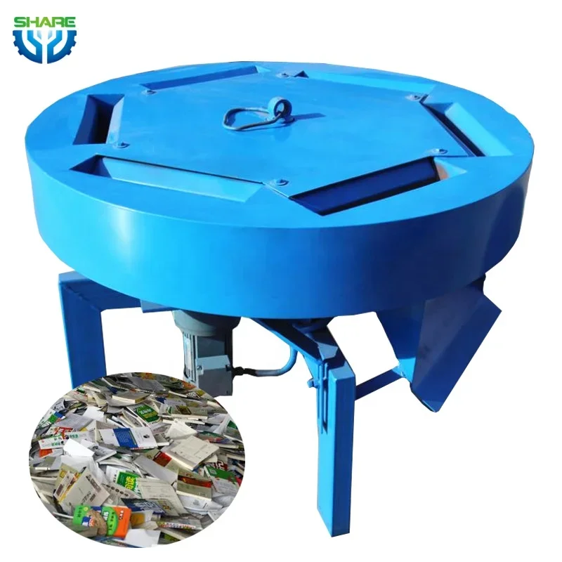 Book recycler machine small waste paper recycling machine waste