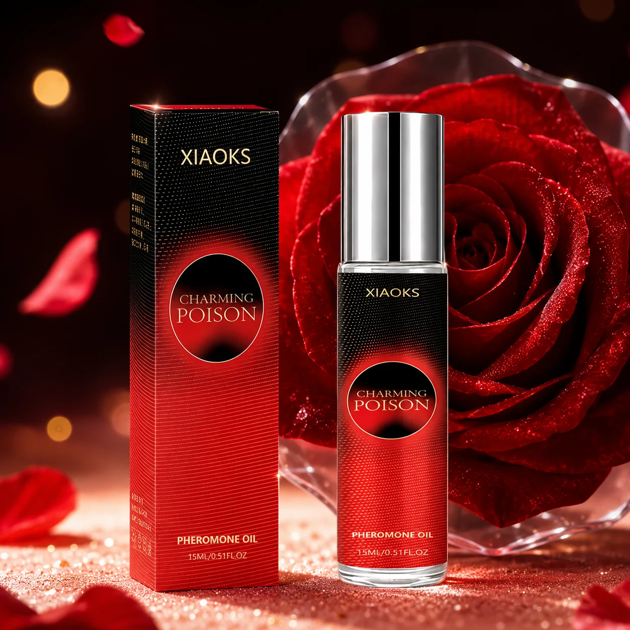 Perfume Fragrance Rating - Parfum Roll-On Feromon Mawar Wanita, dengan