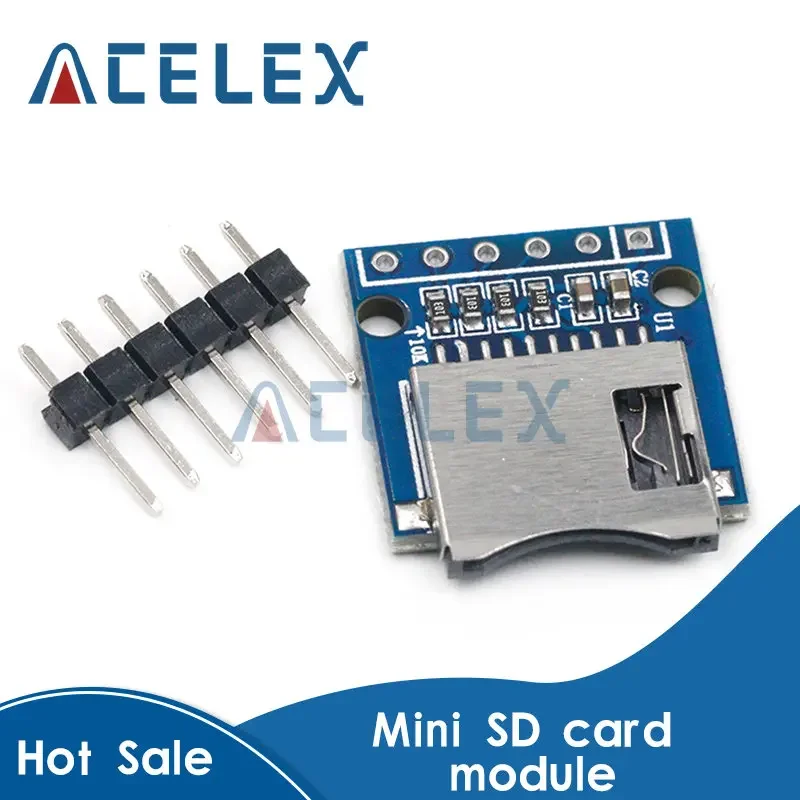 Micro SD Storage Expansion Board Mini Micro SD TF Card Memory Shield Module With Pins for Arduino ARM AVR