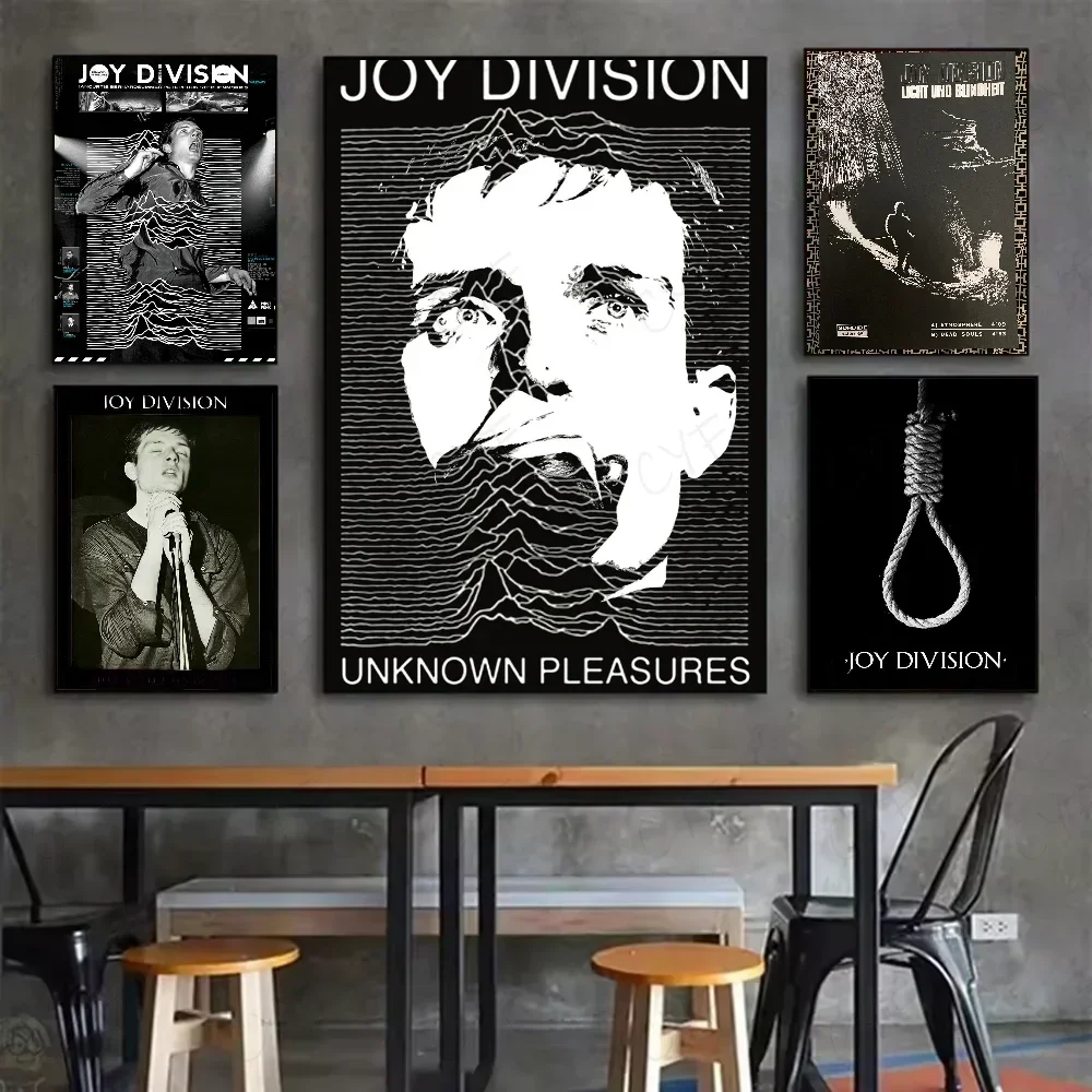 البريطانية آخر الشرير الفرقة J-Joy قسم المشارك جماليات الحد الأدنى طباعة قماش اللوحة لغرفة المعيشة ديكور المنزل الحديث #2