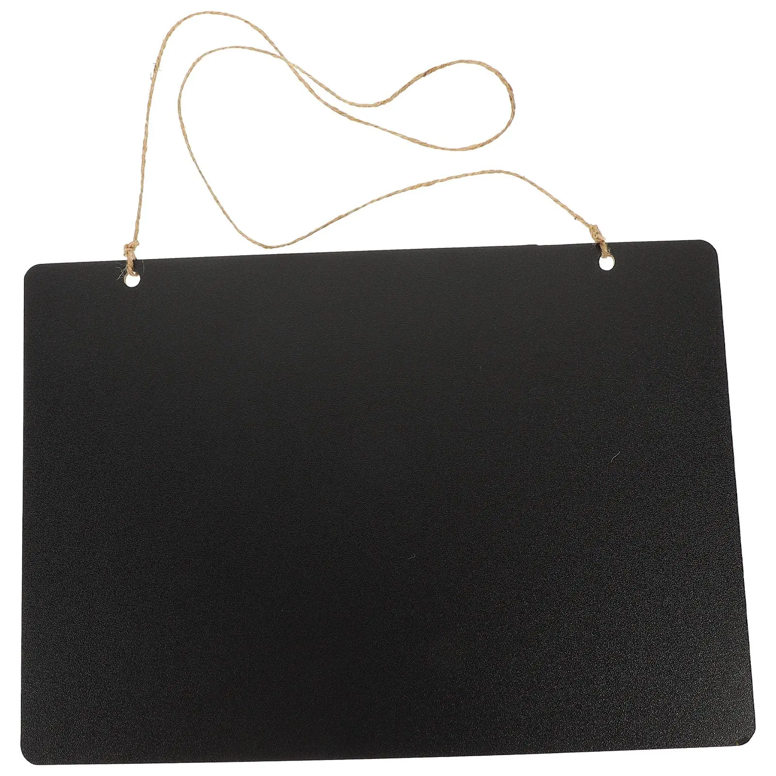 Double Sided Board Blackboard Wall Hanging Chalk Sign Erasable Marker Message Board Pendant Decor Home Office Use