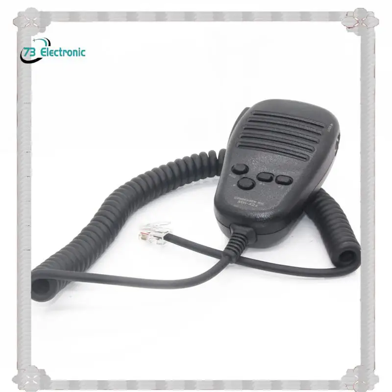 تسليم 24 ساعة 6 دبوس التوصيل مكبر الصوت عن بعد ميكروفون PTT ملحق جزء ل MH-42B6J Yaesu FT-7800R/ 7900R FT-8800R FT-8900