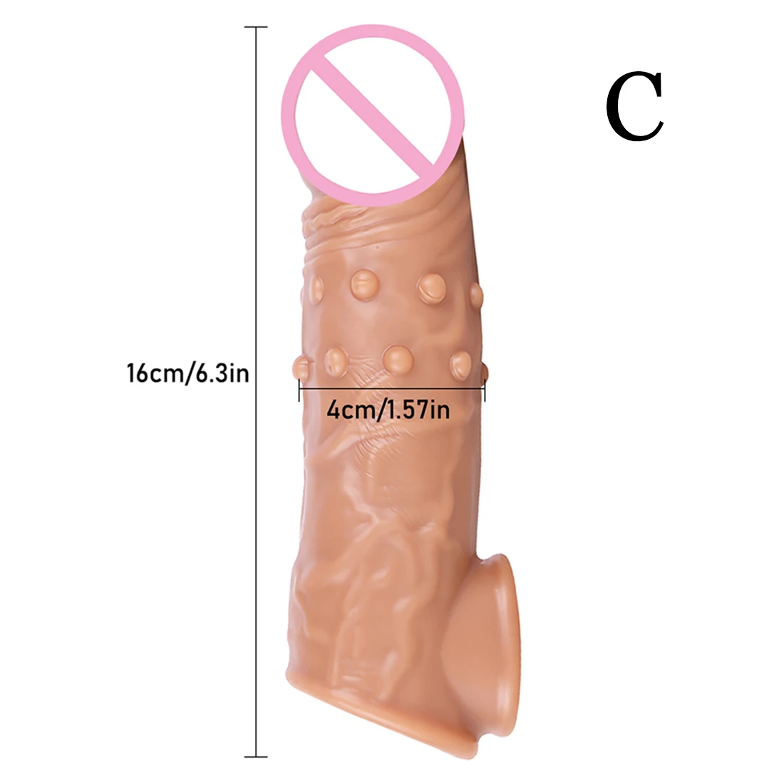 Reusable Penis Enlargers Realistic Dildos Condoms Soft Dick Extender Enhancer Delayed Ejaculation Cock Sleeve Sex Toys for Men