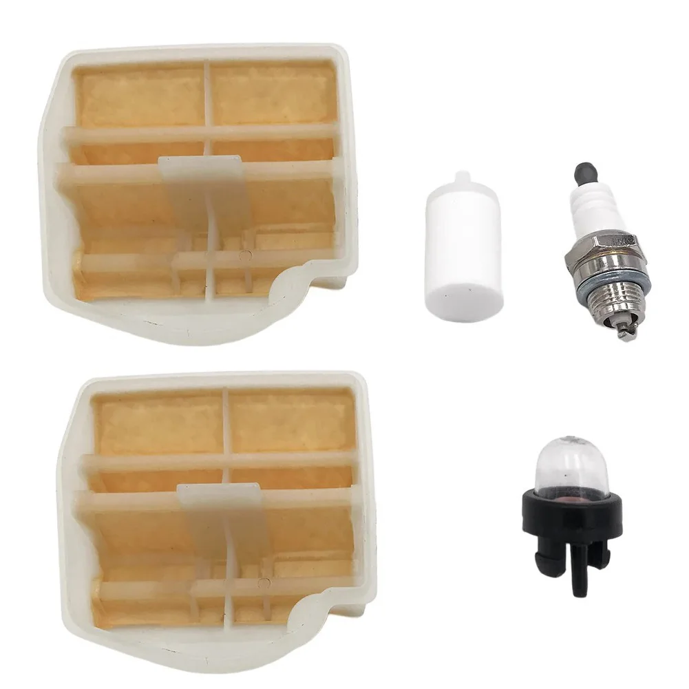 1 Set Chain Saw Accessories Work For Hus445/445E/450/450E Air Filter Fuel Filter Spark Kit ChainSaw Replacement Parts