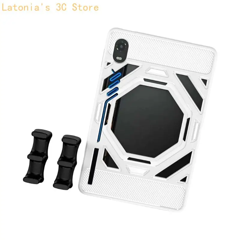 Gaming-Tablet-Hülle mit strukturierten Griffbereichen und Kühlausschnitt X3UB – Detail 3