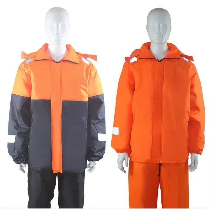 Marine Thermal Insulation Work Life Jacket Multifunctional Waterproof Windproof Cold-proof Warm Clothing