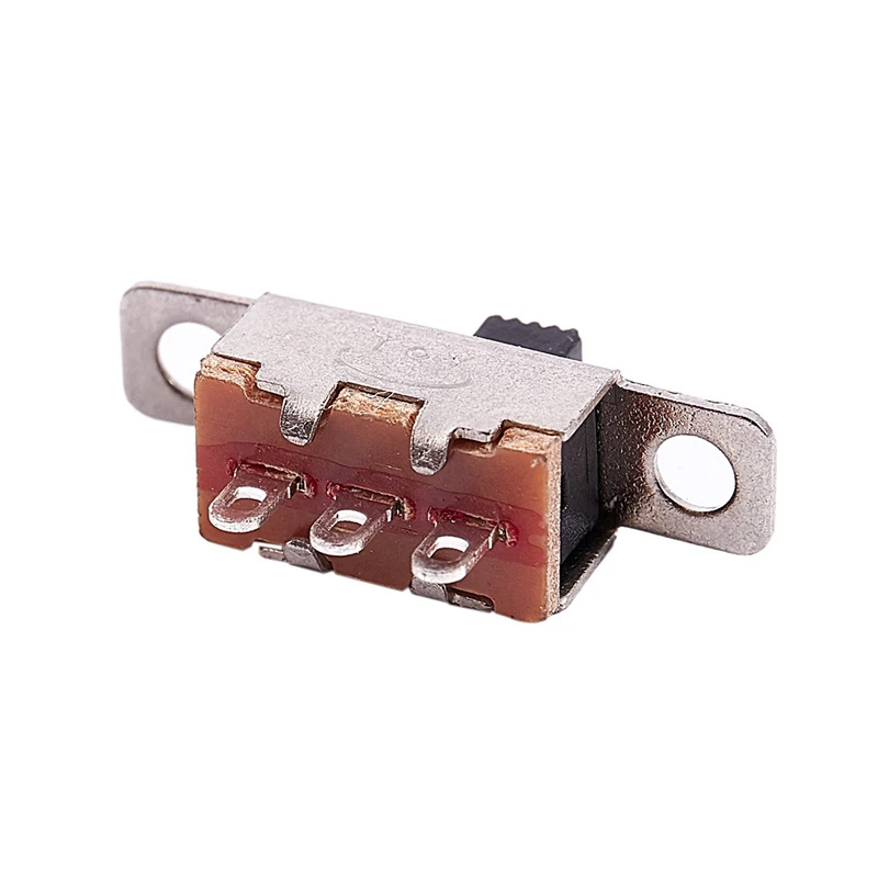 【Hot Cake】15 Pcs X On-Off 2 Position SPDT 1P2T Panel Mini Slide Switch Solder Lug SS12F15G3