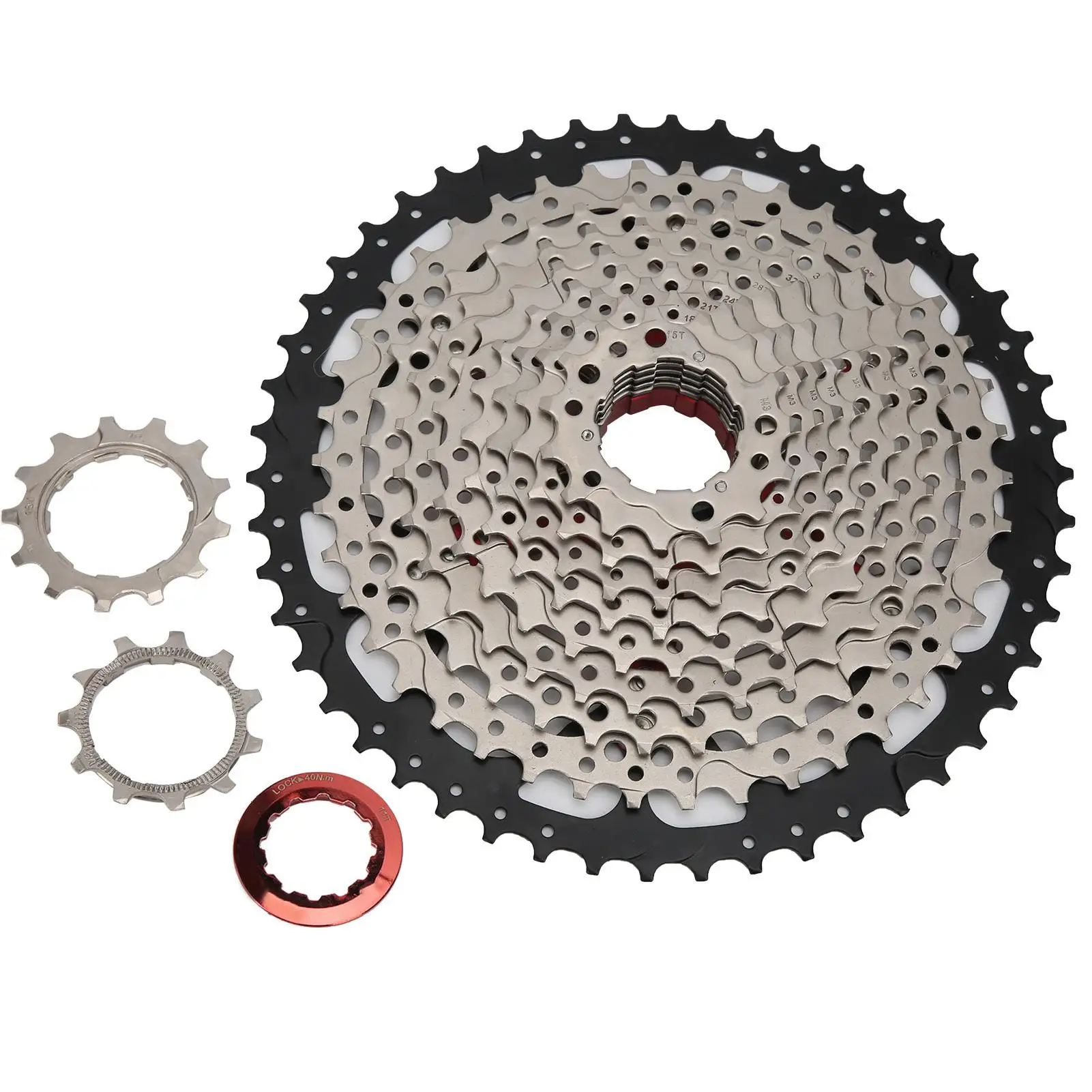 

8/9/10/11 Mountain Bike Cassette Flywheel - 11-50T Freewheel for Smooth Gearing