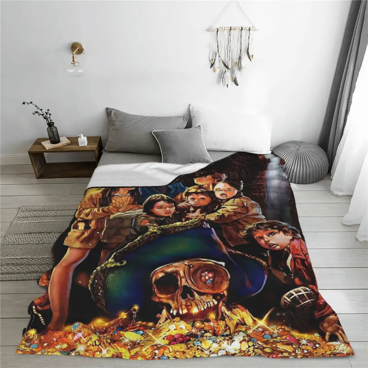 The Goonies TV Series Blankets Velvet Spring Autumn Mikey Walsh Multi-function Ultra-Soft Throw Blankets for Bedding Car Quilt