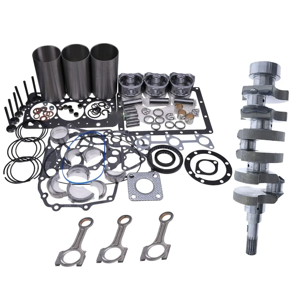 

New Rebuild Kit & 3X Connecting Rod & Crankshaft for Kubota D902 Engine
