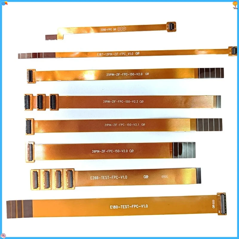 1Pcs 0.3mm Spacing Test Cable for 13/25/31/39/45 Pin Core BTB with ZIF Connector Extension Adapter