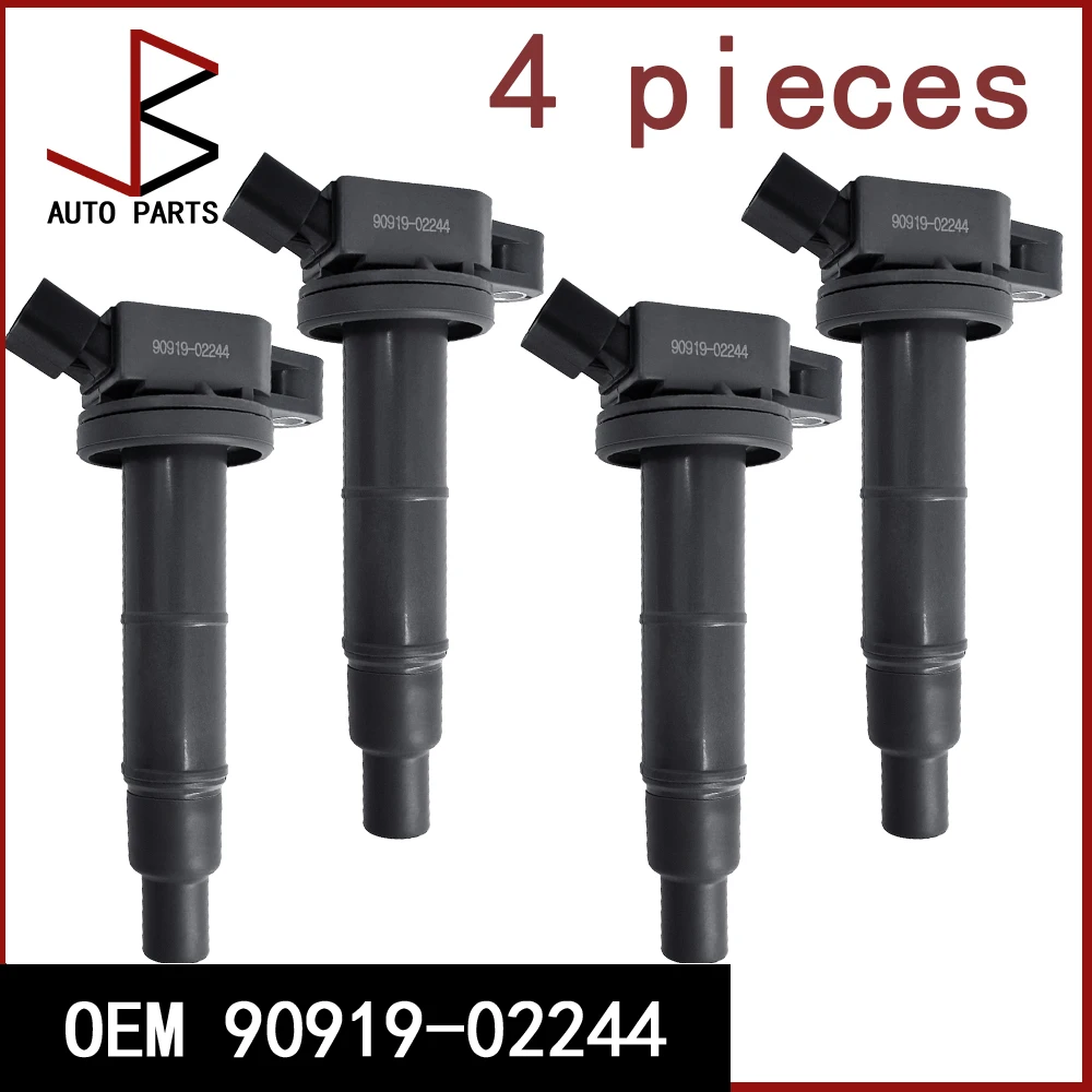 

4pcs/lot OEM 90919-02244 9091902244 90919-02266 9091902266 Ignition Coils For Toyota- Camry Highlander RAV4 Lexus- Scion 2.4L