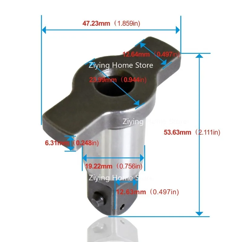 DCF899 Llave eléctrica de litio Bloque de impacto del husillo DCF894 Eje de transmisión Cabeza cuadrada N415874