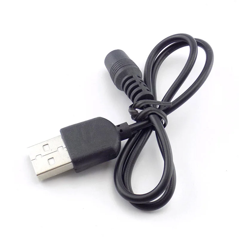 DC female Power jack to USB A Male Plug 3.5mm x 1.35mm Plug Extension Line Cable For Barrel Connector Power Cord USB 2.0 Male