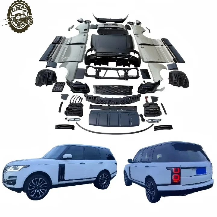 Luxury High Quality Plastic Aluminum Body Kit Upgrade for Front/Rear Bumpers Clip-on New 1 Year Warranty