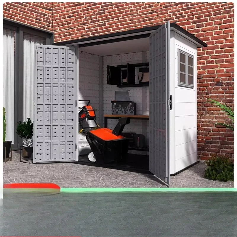 

Комната для инструментов Открытый сад Терраса Комната для хранения данных, передвижной комбинированный дом, уличная простая коммутационная комната для хранения вещей