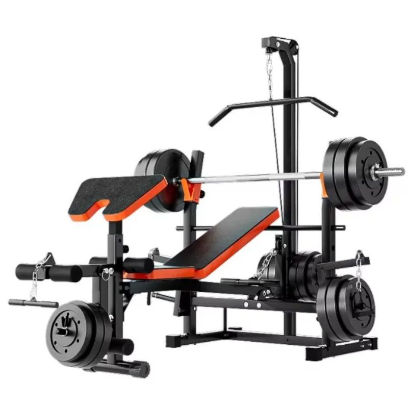 

Hot Sale Home Use Gym Fitness Equipment Adjustable Foldable Fitness Bench Multifunctional Dumbbell Bench