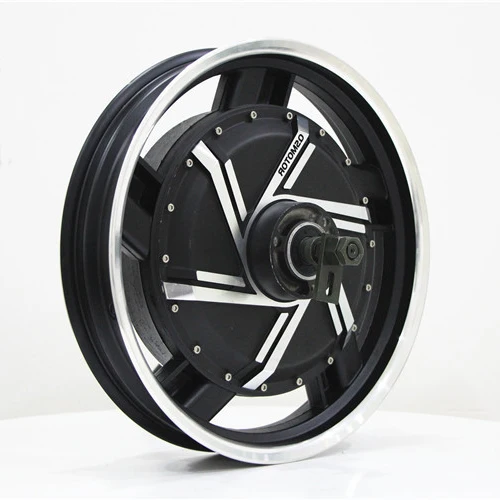 Motor QS de alta qualidade 72V5000W motocicleta elétrica motor de freio a disco de 3,5-16 polegadas