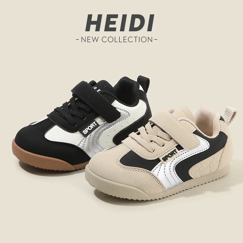 

2026 Hot Selling Spring And Autumn Baby Unisex First Walking Indoor Outdoor Toddler ShoesHigh Quality PU Leather