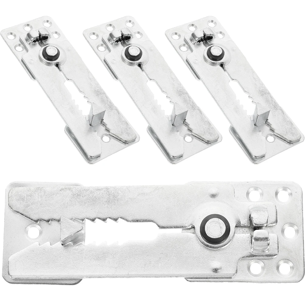 4pcs Sectional Couch Connectors Metal niture Connectors Heavy Duty Sofa Connection Brackets Interlocking Sofa Linking Parts
