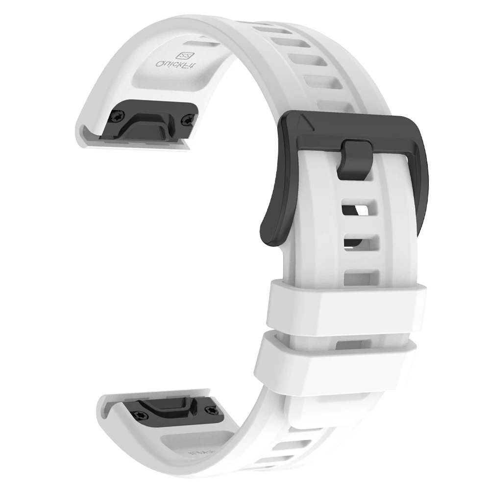 22/26mm Quickfit Officiële Band voor Garmin Fenix 8 Pro 47mm 51mm E 7 7X/Epix Pro/6 6X/Enduro 3 Zachte Sport Siliconen Band Armband
