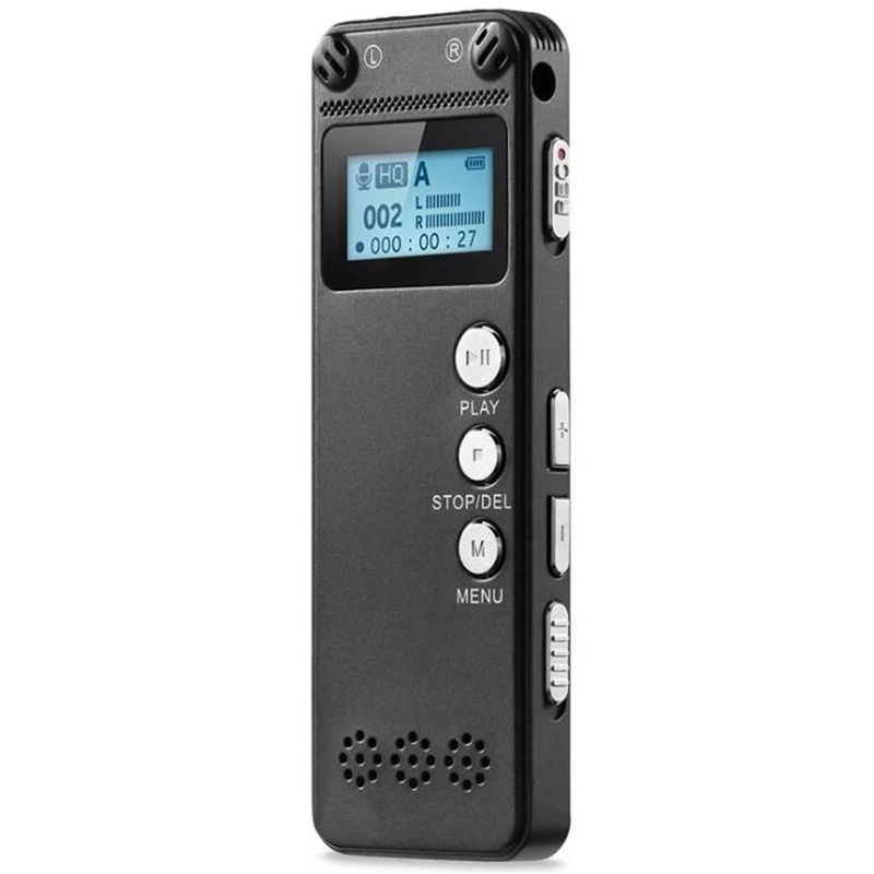 

Digital Voice Recorder Audio Pen Microphone MP3 Player Telephone Recording 8G/16G/32G Voice Dictaphone