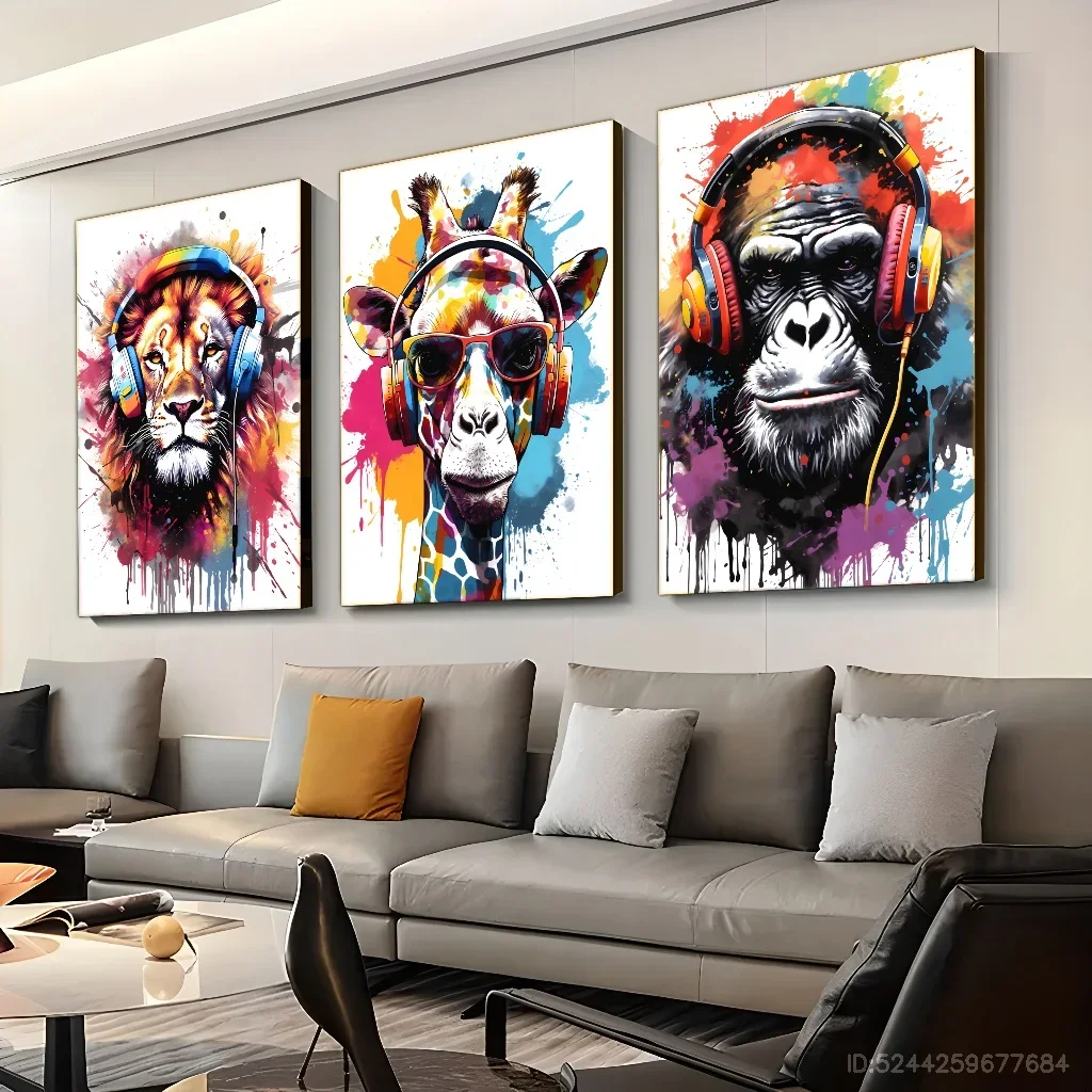 （Unframe 3PCS）-2D Flat, 2D Flat, Set of Three Framed Canvas Pieces, Perfect for Coastal-Themed Decoration in Your Living Room