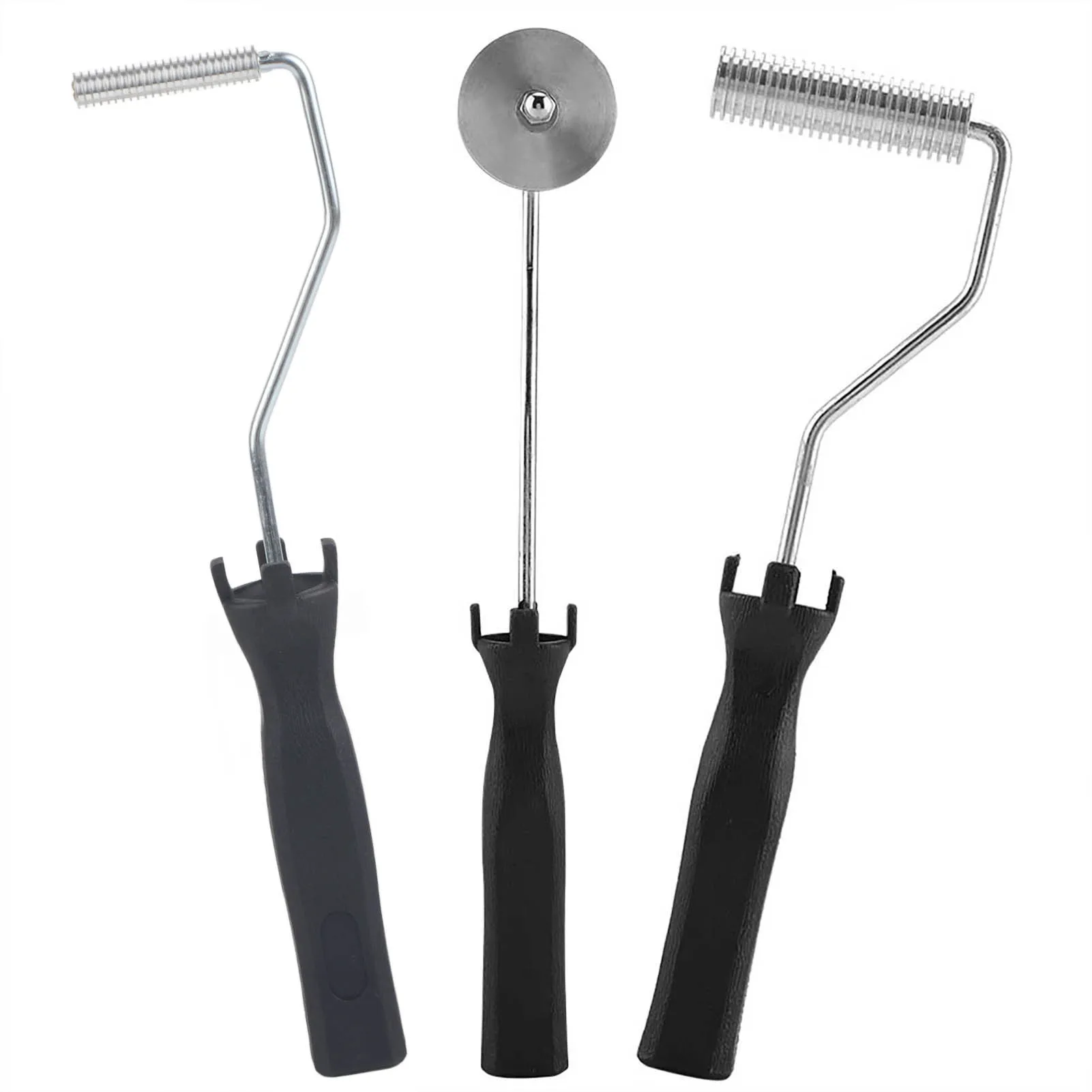 

Aluminum Alloy Fiberglass Bubble Laminating Roller ABS Handle for GRP Resin Work GRP Bubble Roller Fiberglass Roller