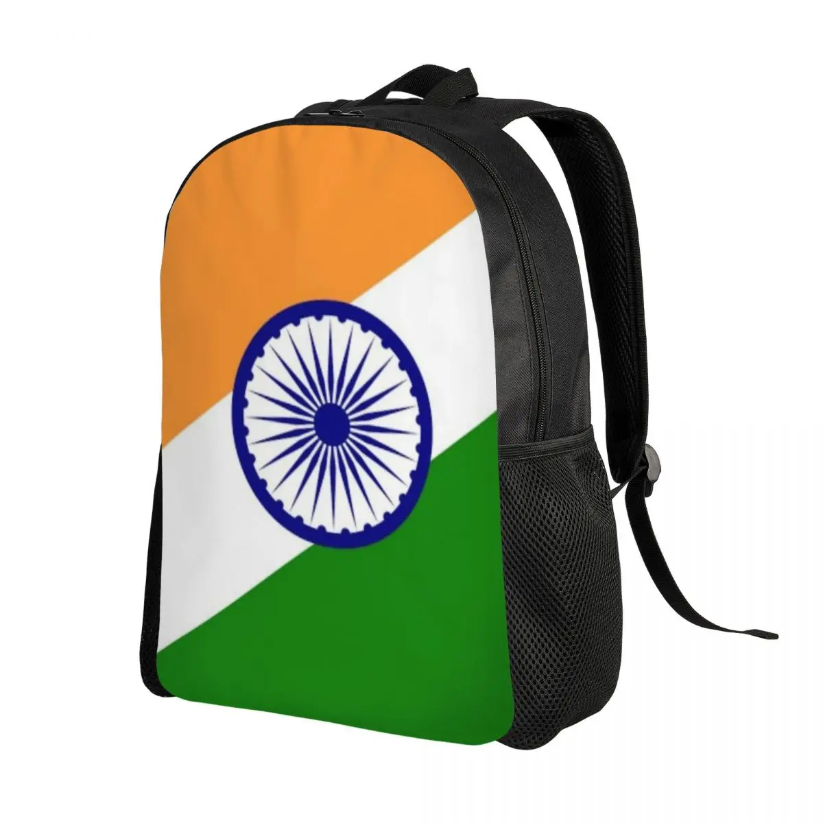 3D Printing Indias Patriotic Backpacks for Girls Boys Flag Of Indias School College Travel Bags Bookbag Fits 15 Inch Laptop