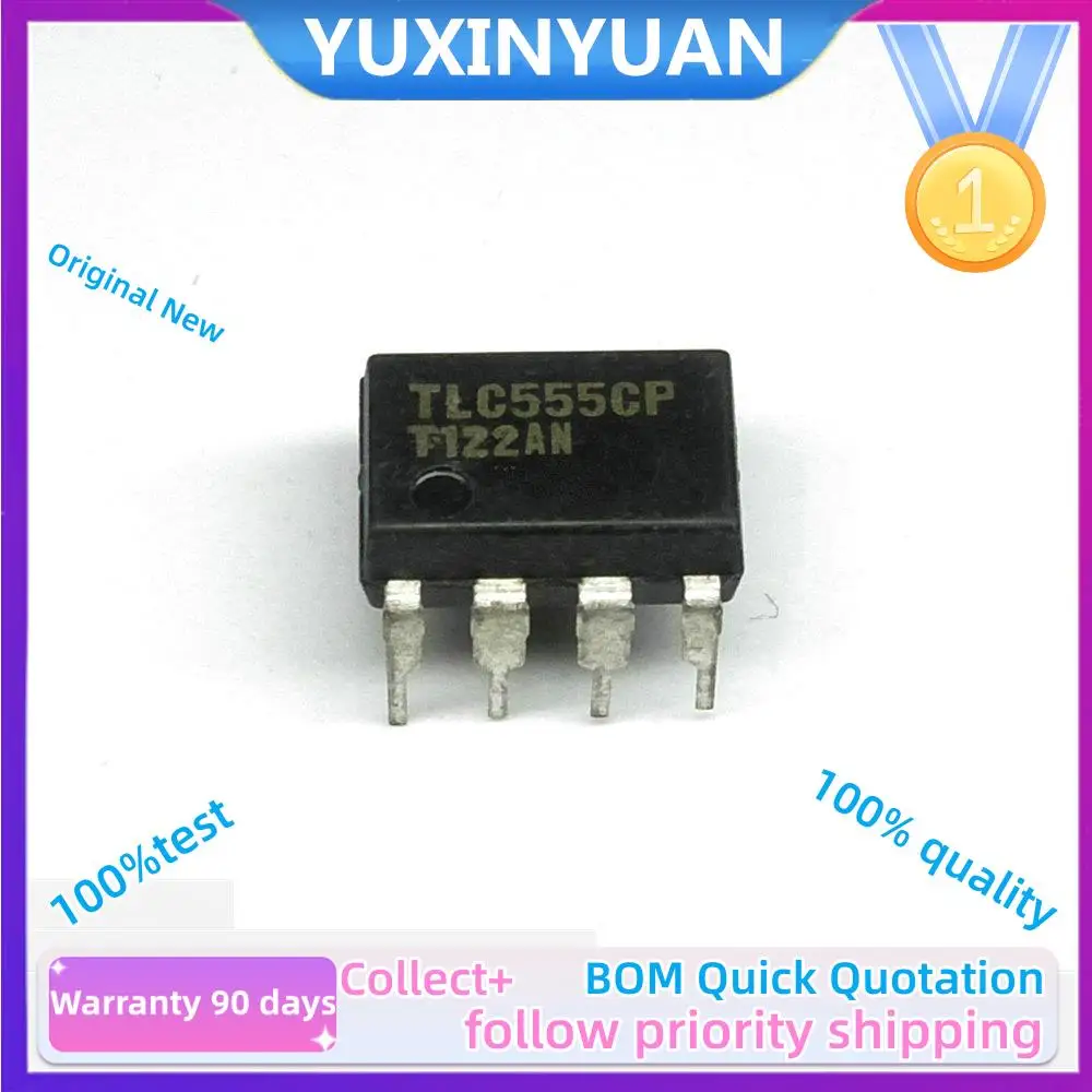 10PCS/LOT TLC555CP  DIP8 TLC272CP TLC277CP TLC372CP  TLC2272CP TLC2272 TLC272 TLC2262CP TLC2262 YUXINYUAN IC in Stock 100%test