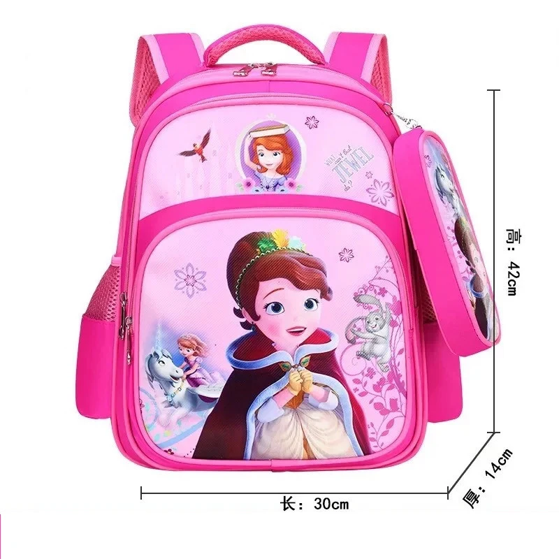 Disney Frozen Elsa Anna Cartoon Schoolbag Girls Backpack Children Primary School Schoolbag Children Backpack Schoolbag Mochila