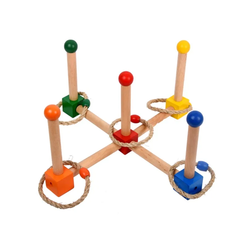 Wooden Stacking Toy Develop Brain Montessori Teaching Toys Educational Toys