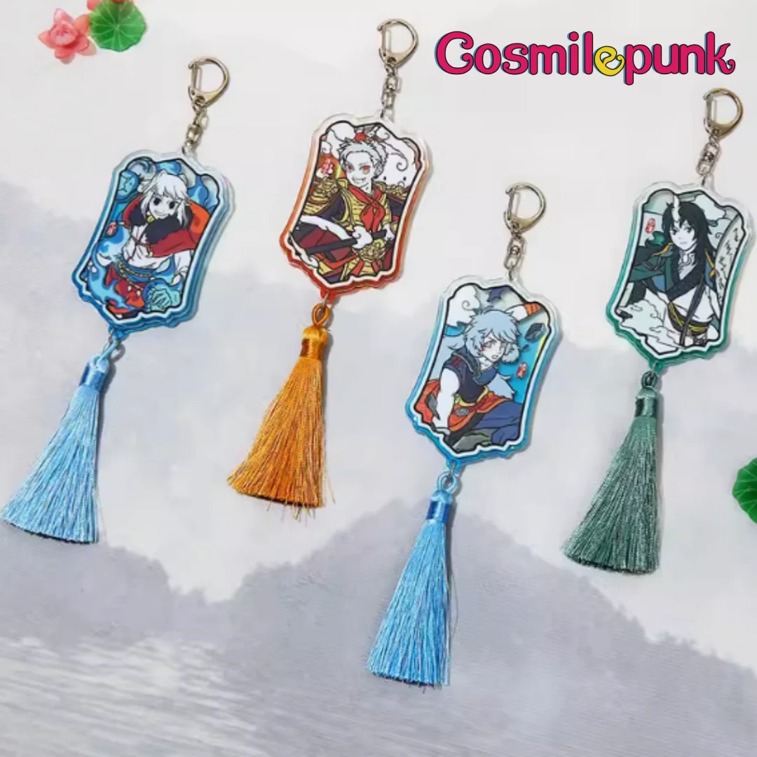 Sport 7 Coloral Cool Anime Pendant Made In China Cosplay Keyring Kids Collection Gift