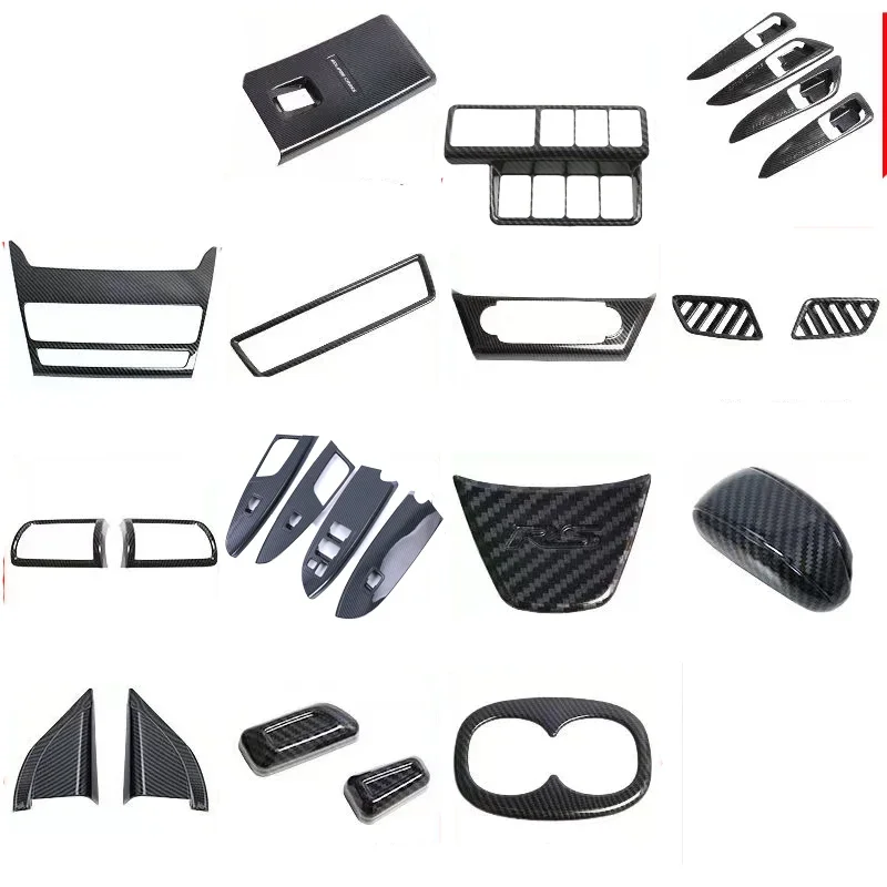 

RHD For Mitsubishi Eclipse Cross 2018-2022 Gear Shift Cup Holder Panel Cover Window Switch Panel Cover trim interior accessories