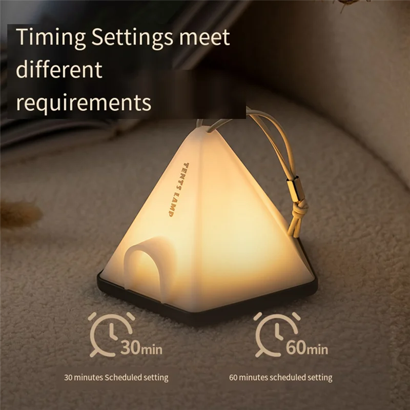 SEWS-خيمة ليلة ضوء غرفة نوم مصباح لتهيئة الجو يعتم بسيط التخييم الحبل المحمولة مصباح لتهيئة الجو أداة الإضاءة