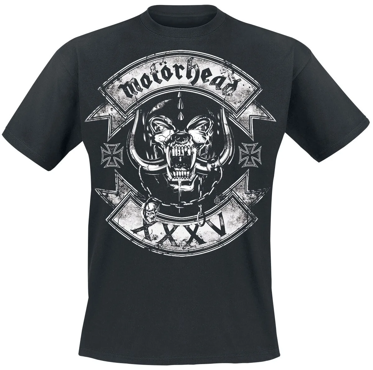 تي شيرت Motörhead War-Pig Skull، تي شيرت بشريط معدني سريع للجنسين، مثالي للمعجبين لإظهار الحب للمعادن السريعة مع الفن الداكن
