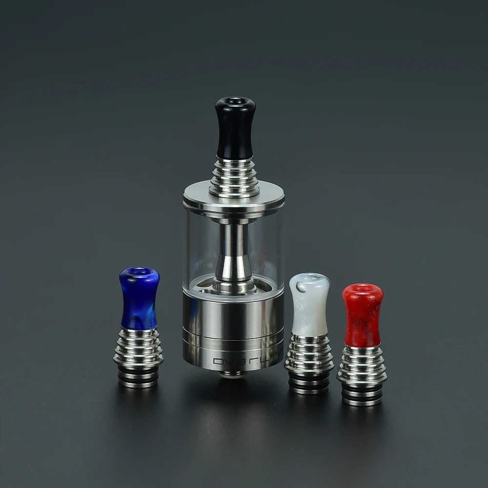 wolfcoolvape Designs 510 mtl drip tip Resin MTL drip tip vape rda rta for SXK dvarw mtl fl rta taifun gtr rta Billet / BB Mod Ki