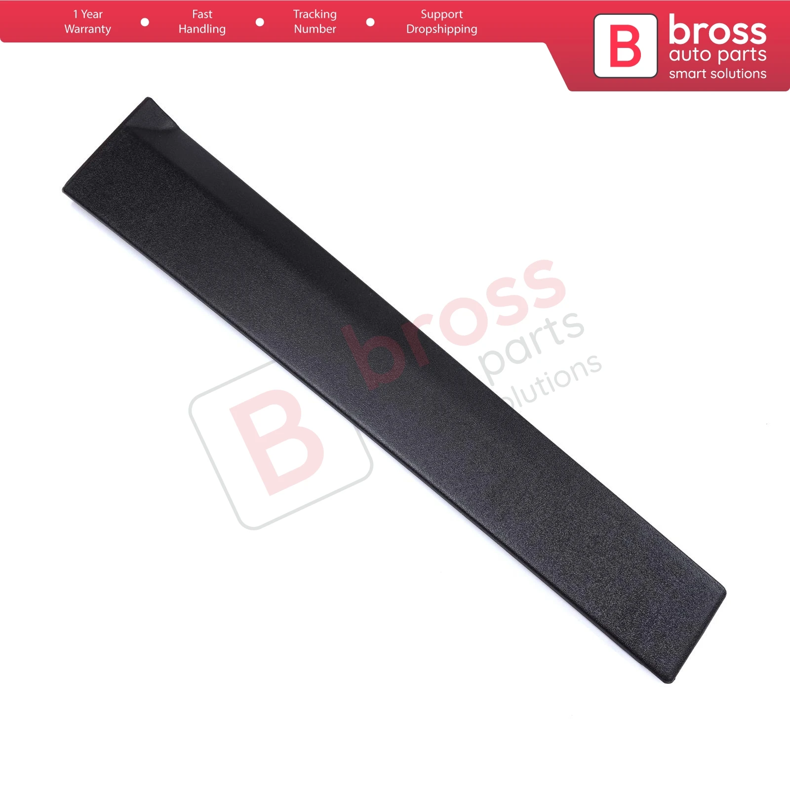 

BDP875 Left Door Pillar Frame Trim Moulding 2S51B20899AG, 1473663 With Sponge and Snap Ring Clips for Ford Fiesta 5 Van 3-Door