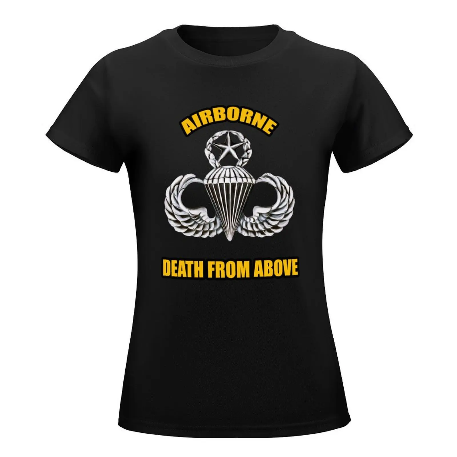 Airborne Death from Above T-Shirt aesthetic clothes tees cute clothes plus size tops woman t shirt