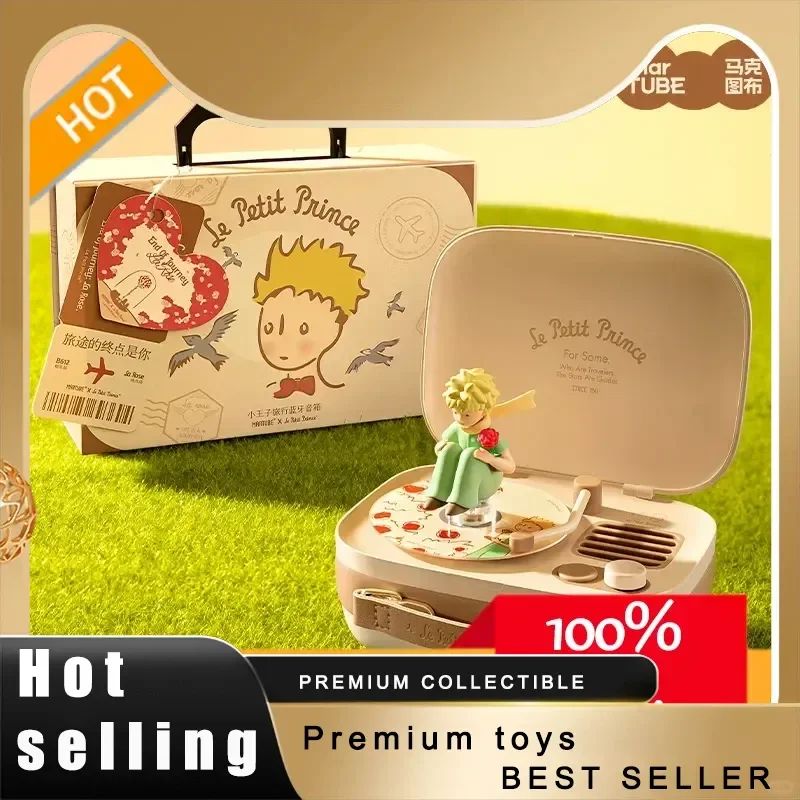 

For Him Little Prince Bluetooth Speaker Portable Wireless Mini Audio Player Desktop Decoration Travel Birthday Valentines Gift